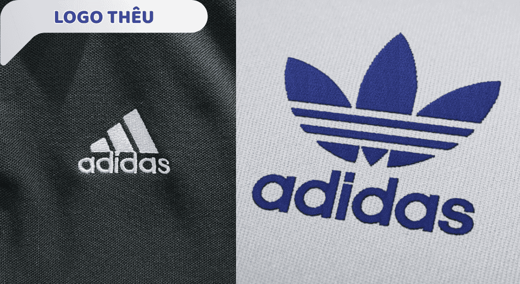 Logo thêu trên áo