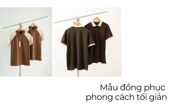 Đồng phục doanh nghiệp phong cách tối giản